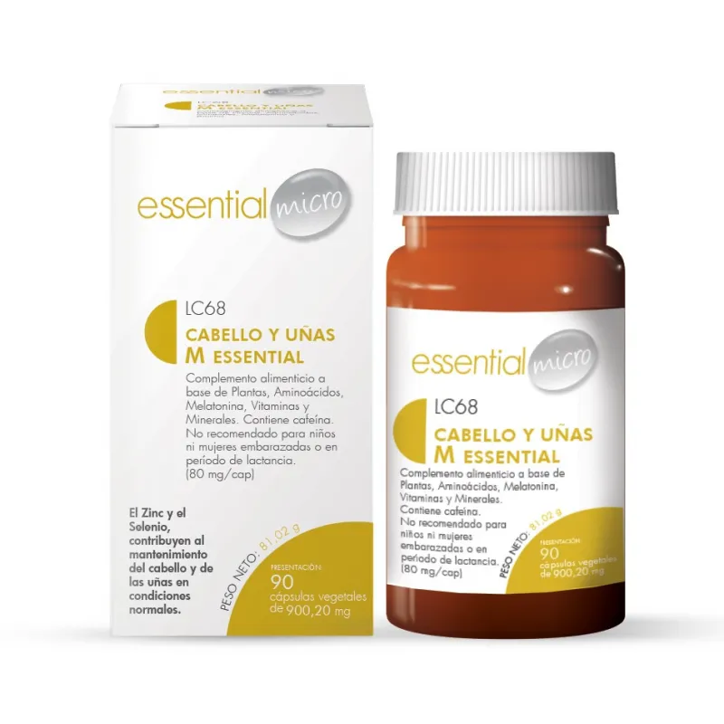 Suplemento cabello y uñas Mujer (90 cápsulas)