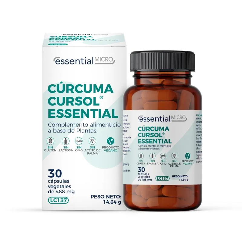 Cúrcuma Cursol Essential 30 caps